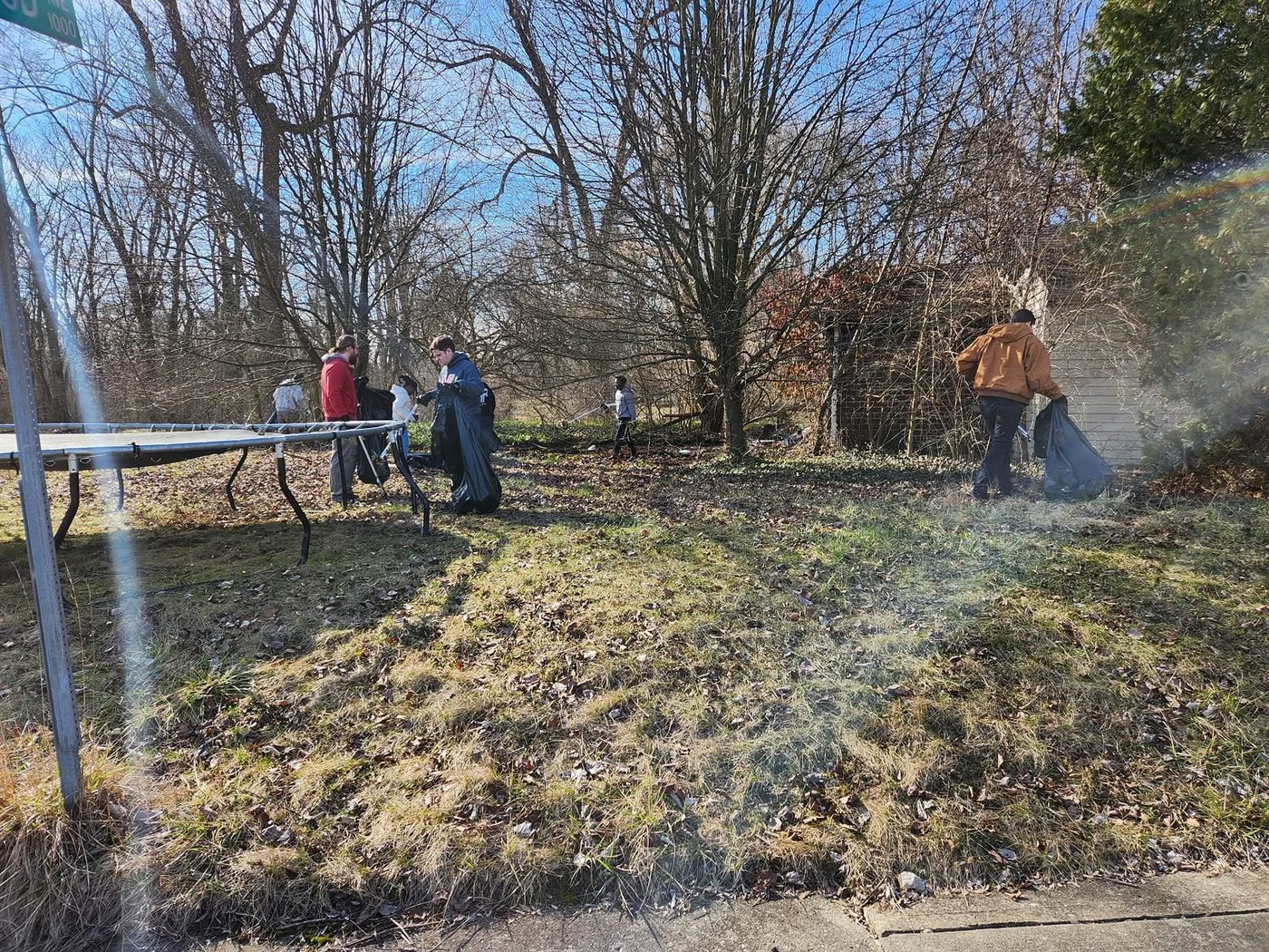Working a lot back to bare ground